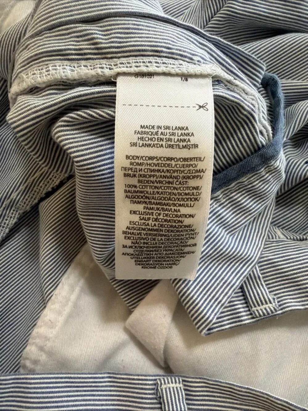 Polo Ralph Lauren Mens 42  Prospect Shorts Seersucker Blue White Pony Logo